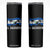 El Salvador Flag Skinny Tumbler Salvadoran Pride Torogoz Bird Palm Tree Volcano TS10 Black Print Your Wear