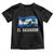 El Salvador Flag Toddler T Shirt Salvadoran Pride Torogoz Bird Palm Tree Volcano TS10 Black Print Your Wear