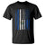 Salvadoran America Flag T Shirt El Salvador USA Patriotic TS10 Black Print Your Wear