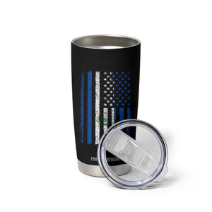 Salvadoran America Flag Tumbler Cup El Salvador USA Patriotic TS10 Print Your Wear