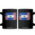 El Salvador American Flag Coffee Mug Distressed Grunge USA Salvadoran Pride TS10 Black Print Your Wear