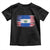 El Salvador American Flag Toddler T Shirt Distressed Grunge USA Salvadoran Pride TS10 Black Print Your Wear