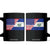 El Salvador American Flag Coffee Mug Salvadoran USA Pride Heritage Roots TS10 Black Print Your Wear
