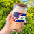 El Salvador American Flag Glass Can Salvadoran USA Pride Heritage Roots TS10 Black Print Your Wear