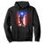 Puerto Rico Flag Baseball Hoodie Cool Distressed Jersey Gift Boricua Boys TS10 Black Print Your Wear