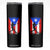 Puerto Rico Flag Baseball Skinny Tumbler Cool Distressed Jersey Gift Boricua Boys TS10 Black Print Your Wear