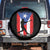 Puerto Rico Flag Baseball Spare Tire Cover Cool Distressed Jersey Gift Boricua Boys TS10 No hole Black Print Your Wear