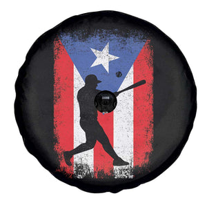 Puerto Rico Flag Baseball Spare Tire Cover Cool Distressed Jersey Gift Boricua Boys TS10 Print Your Wear