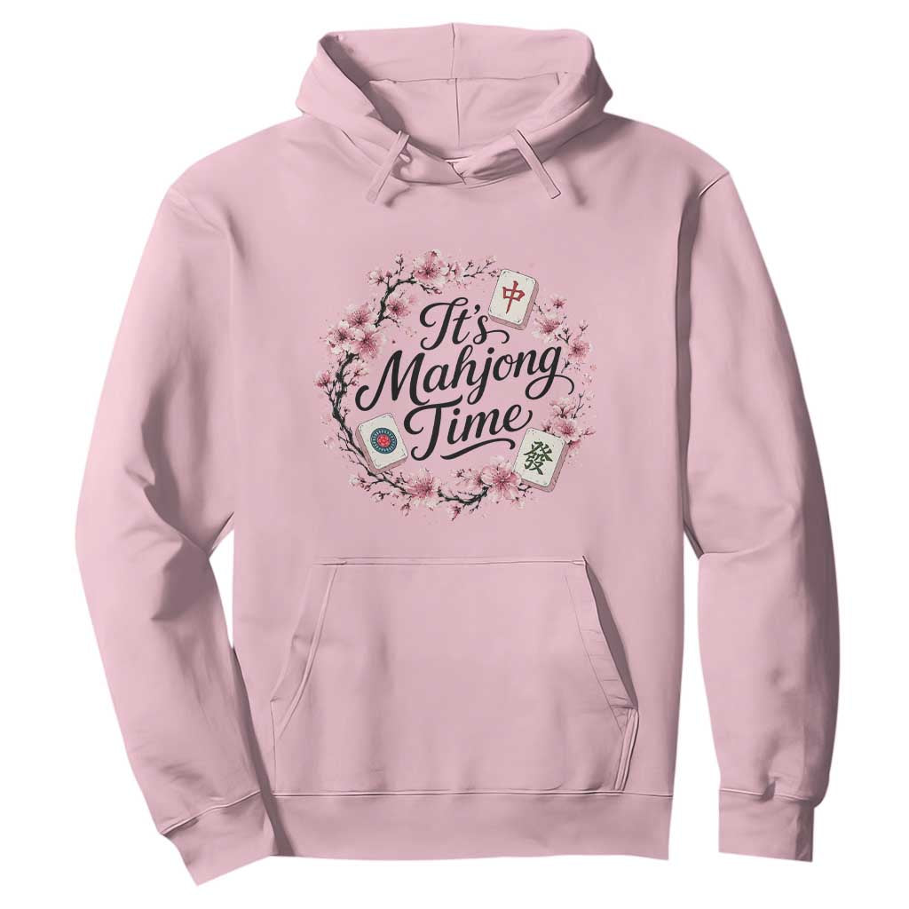 Mahjong Hoodie Floral Mah Jongg