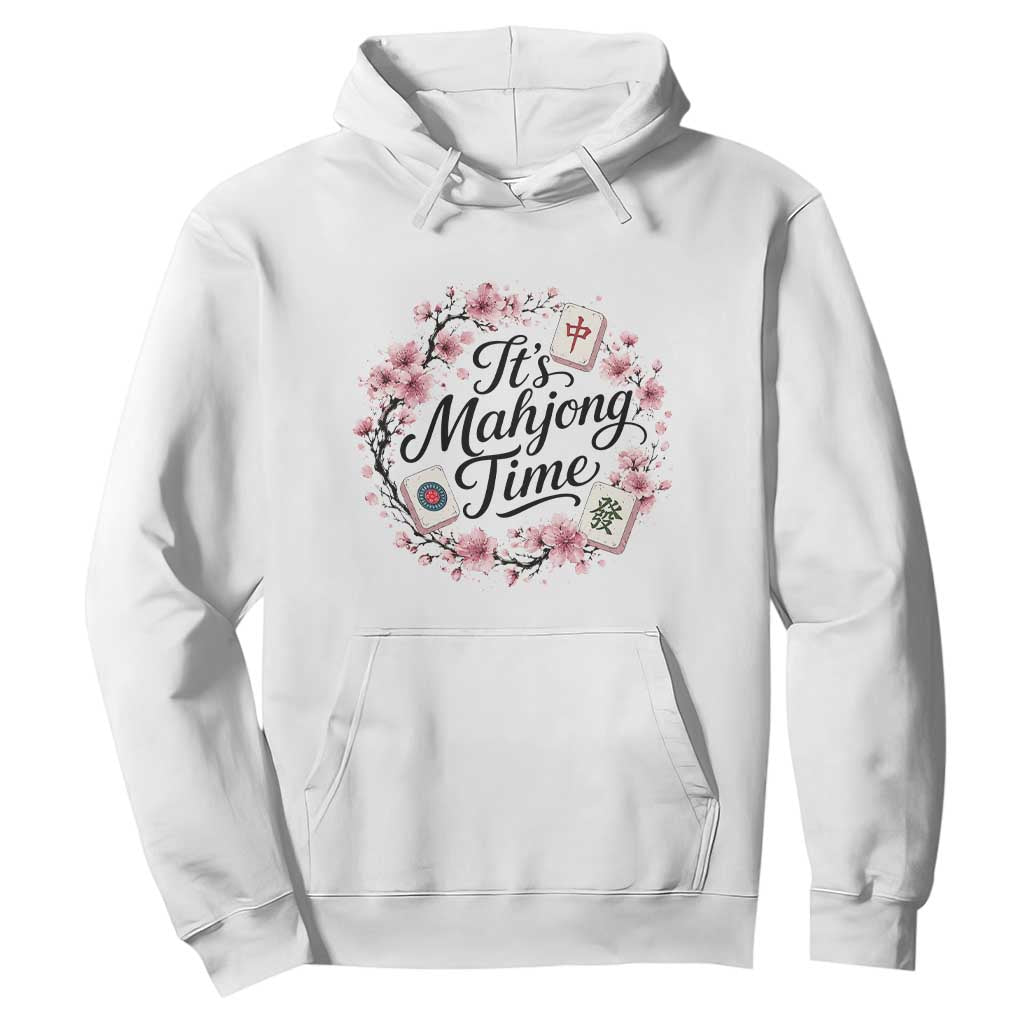 Mahjong Hoodie Floral Mah Jongg