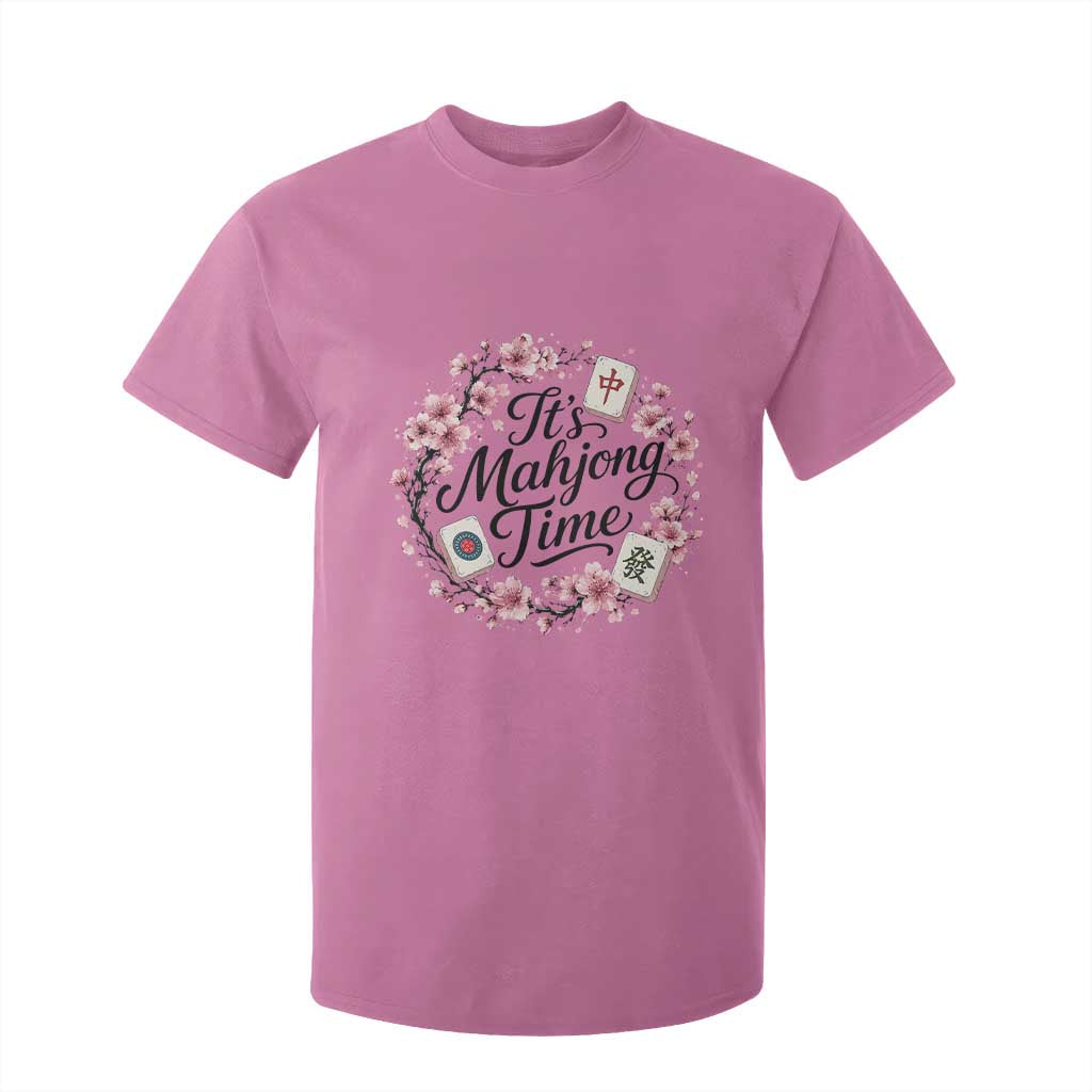 Mahjong T Shirt For Kid Floral Mah Jongg