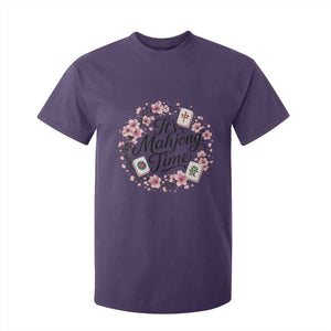 Mahjong T Shirt For Kid Floral Mah Jongg