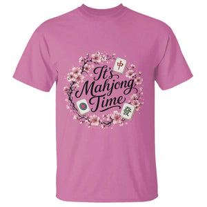 Mahjong T Shirt Floral Mah Jongg