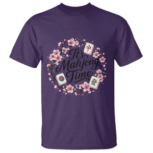 Mahjong T Shirt Floral Mah Jongg