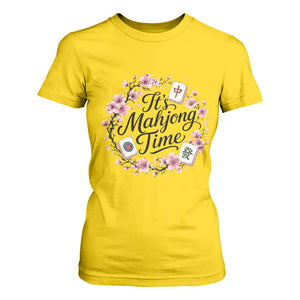 Mahjong T Shirt For Women Floral Mah Jongg