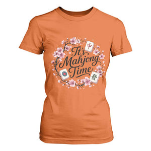 Mahjong T Shirt For Women Floral Mah Jongg
