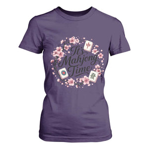 Mahjong T Shirt For Women Floral Mah Jongg