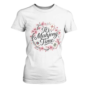Mahjong T Shirt For Women Floral Mah Jongg
