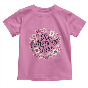 Mahjong Toddler T Shirt Floral Mah Jongg