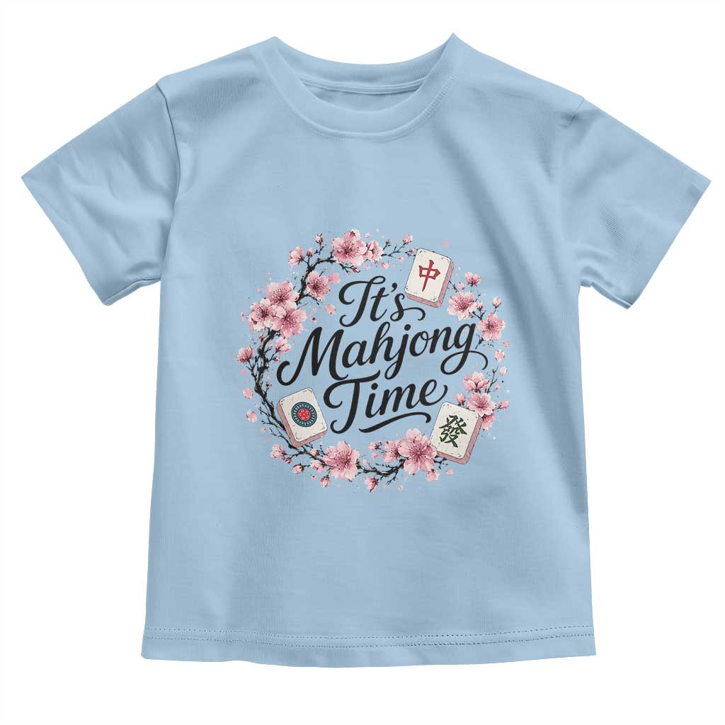 Mahjong Toddler T Shirt Floral Mah Jongg