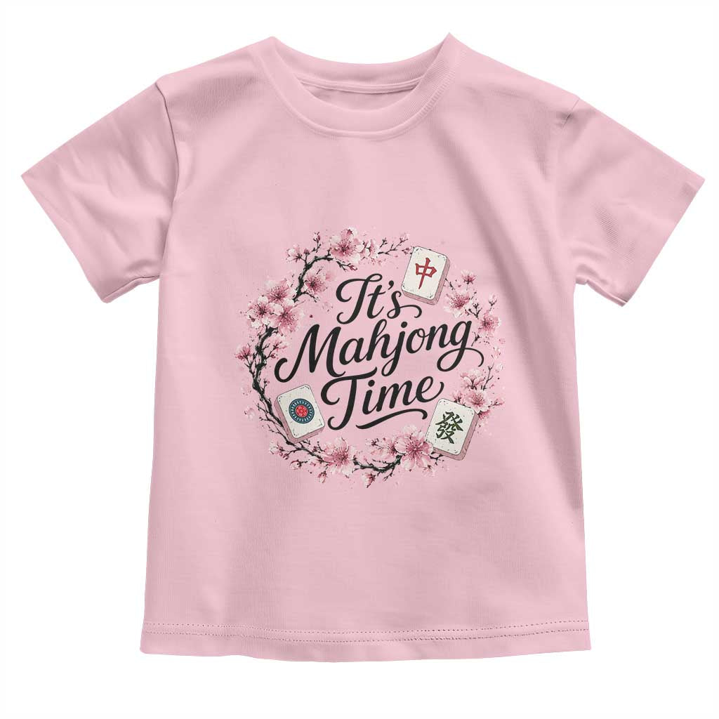 Mahjong Toddler T Shirt Floral Mah Jongg