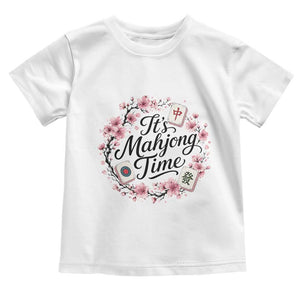 Mahjong Toddler T Shirt Floral Mah Jongg