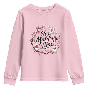 Mahjong Youth Sweatshirt Floral Mah Jongg