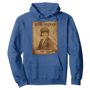 Bessie Coleman First African American Female Pilot Hoodie Black History TS10 Royal Blue Print Your Wear