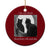 Funny Cat Ceramic Ornament I Do Not Think Therefore I Do Not Am Goth Emo Grunge Witchy TS10 1pc Red Print Your Wear