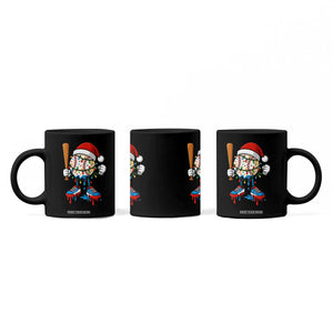 Christmas Baseball Ice Cream Drip Coffee Mug Santa Sports Xmas Baseball Player TS10 Print Your Wear