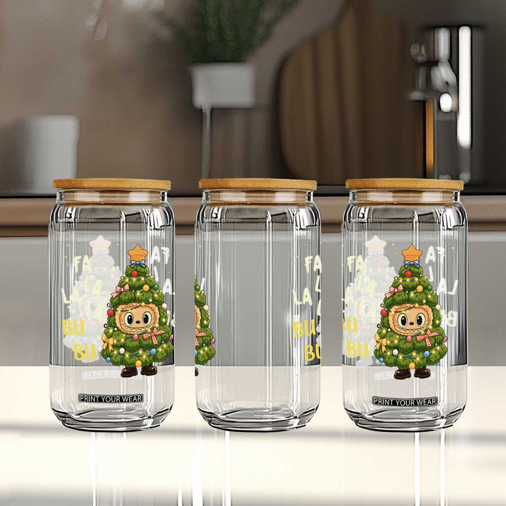 Funny Christmas Glass Can Fa La La La Bu Bu Xmas Song Kawaii Bubu TS10 Print Your Wear