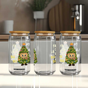 Funny Christmas Glass Can Fa La La La Bu Bu Xmas Song Kawaii Bubu TS10 Print Your Wear