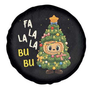 Funny Christmas Spare Tire Cover Fa La La La Bu Bu Xmas Song Kawaii Bubu TS10 Print Your Wear