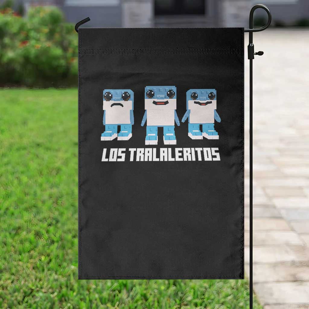 Italian Brainrot Meme Shark Garden Flag Tralalero Tralala Los Tralaleritos Funny Animals TS10 Print Your Wear