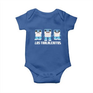 Italian Brainrot Meme Shark Baby Onesie Tralalero Tralala Los Tralaleritos Funny Animals TS10 Royal Blue Print Your Wear