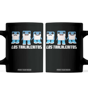 Italian Brainrot Meme Shark Coffee Mug Tralalero Tralala Los Tralaleritos Funny Animals TS10 Black Print Your Wear
