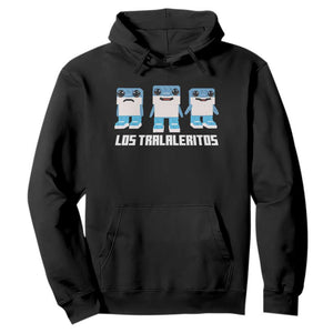 Italian Brainrot Meme Shark Hoodie Tralalero Tralala Los Tralaleritos Funny Animals TS10 Black Print Your Wear