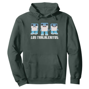 Italian Brainrot Meme Shark Hoodie Tralalero Tralala Los Tralaleritos Funny Animals TS10 Dark Forest Green Print Your Wear