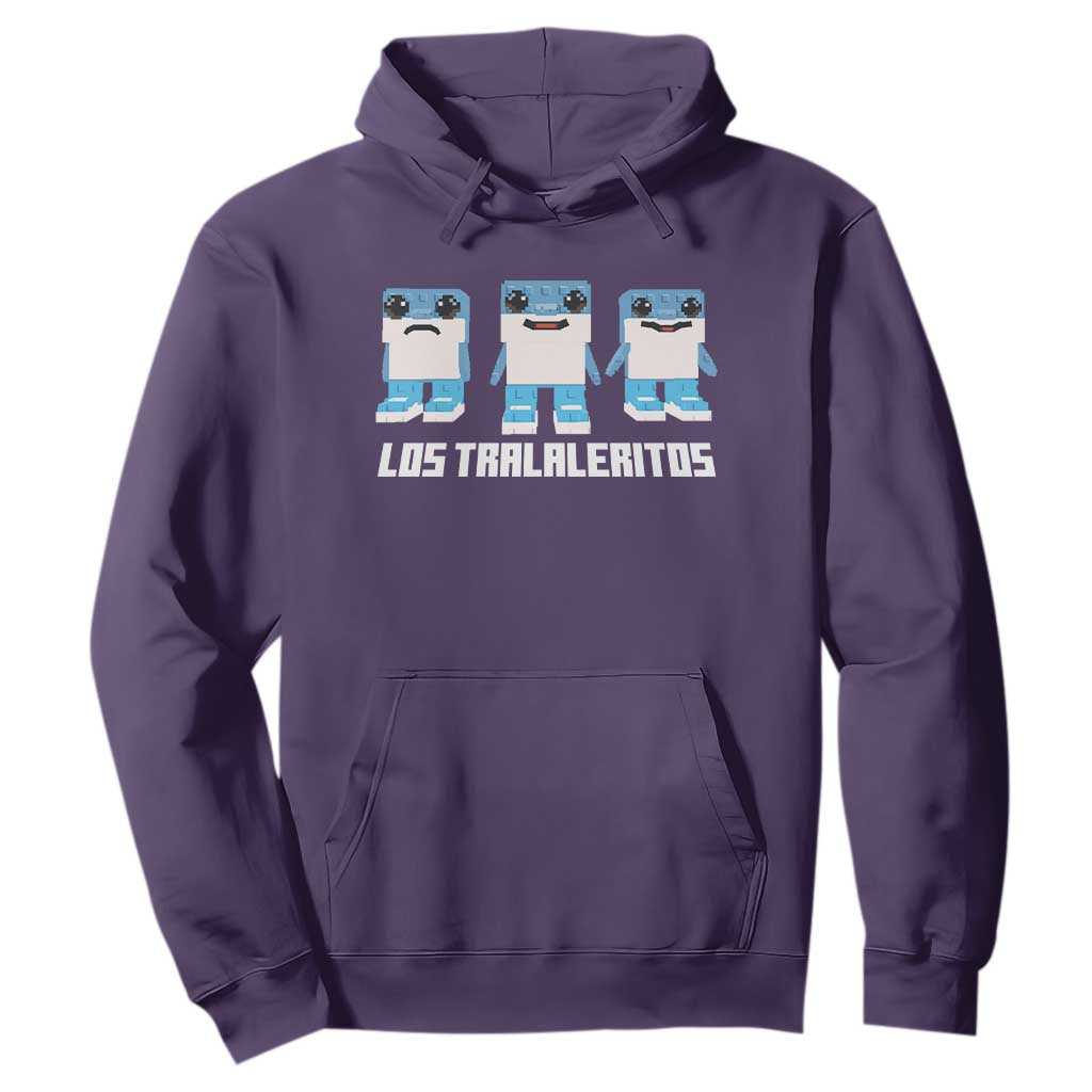 Italian Brainrot Meme Shark Hoodie Tralalero Tralala Los Tralaleritos Funny Animals TS10 Purple Print Your Wear