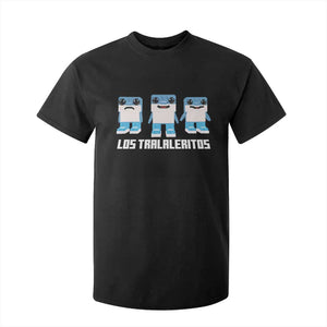 Italian Brainrot Meme Shark T Shirt For Kid Tralalero Tralala Los Tralaleritos Funny Animals TS10 Black Print Your Wear