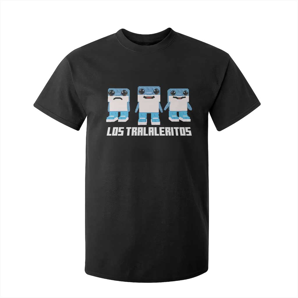 Italian Brainrot Meme Shark T Shirt For Kid Tralalero Tralala Los Tralaleritos Funny Animals TS10 Black Print Your Wear