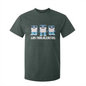 Italian Brainrot Meme Shark T Shirt For Kid Tralalero Tralala Los Tralaleritos Funny Animals TS10 Dark Forest Green Print Your Wear