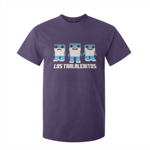 Italian Brainrot Meme Shark T Shirt For Kid Tralalero Tralala Los Tralaleritos Funny Animals TS10 Purple Print Your Wear