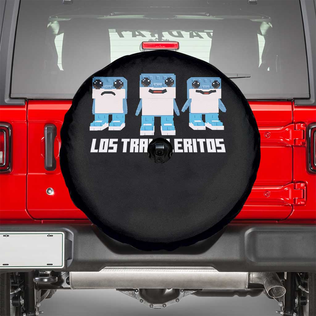 Italian Brainrot Meme Shark Spare Tire Cover Tralalero Tralala Los Tralaleritos Funny Animals TS10 Black Print Your Wear