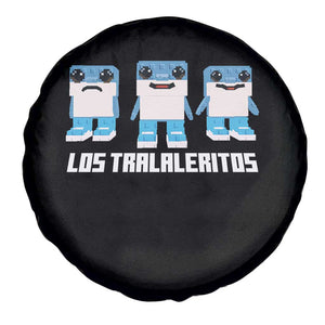 Italian Brainrot Meme Shark Spare Tire Cover Tralalero Tralala Los Tralaleritos Funny Animals TS10 Print Your Wear
