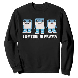 Italian Brainrot Meme Shark Sweatshirt Tralalero Tralala Los Tralaleritos Funny Animals TS10 Black Print Your Wear