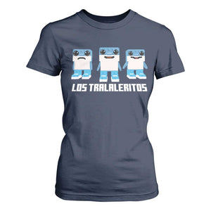 Italian Brainrot Meme Shark T Shirt For Women Tralalero Tralala Los Tralaleritos Funny Animals TS10 Navy Print Your Wear