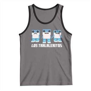 Italian Brainrot Meme Shark Tank Top Tralalero Tralala Los Tralaleritos Funny Animals TS10 Deep Heather Black Print Your Wear