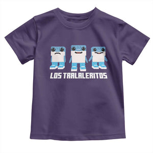 Italian Brainrot Meme Shark Toddler T Shirt Tralalero Tralala Los Tralaleritos Funny Animals TS10 Purple Print Your Wear