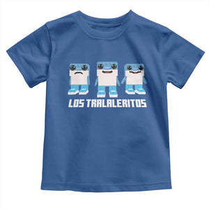 Italian Brainrot Meme Shark Toddler T Shirt Tralalero Tralala Los Tralaleritos Funny Animals TS10 Royal Blue Print Your Wear